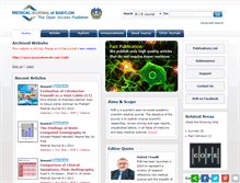 Tablet Screenshot of medicaljb.com